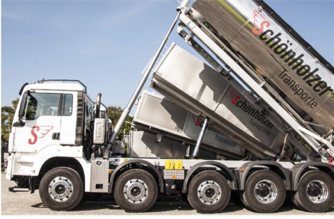 Schönholzer_Transporte_LKW_Fahrzeugbeschriftung