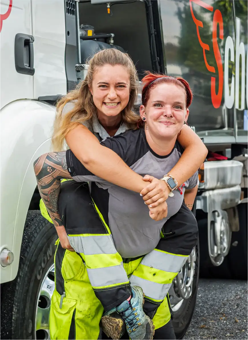 Schönholzer Transporte Peoplefotografie